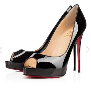 Louboutin very prive 120 black